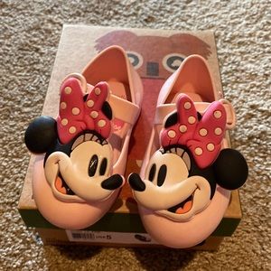 Mini Melissa Sweet Love Minnie Ballet Flats